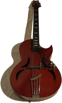 Chitarra archtop modello #3 01